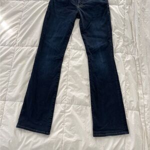 Frame Denim Le Mini Boot in Deep Indigo